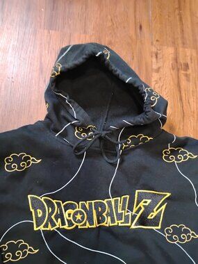 Deadstock Box Lunch Dragonball Z Clouds AOP Hoodie Sweatshirt